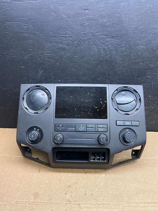 2008-2010 Ford F250 F350 Radio Climate Control Radio Dash Bezel Panel w6557 DG0
