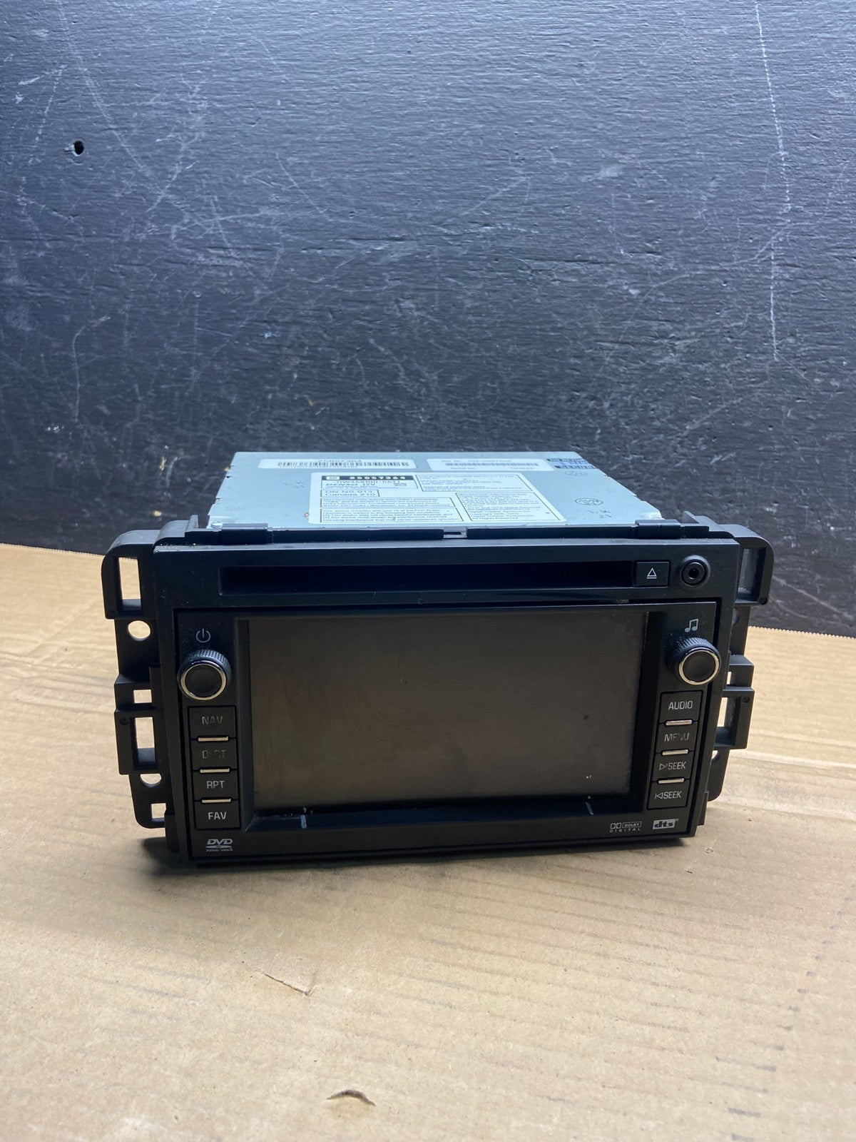 2007 to 2014 Chevrolet GMC Cadillac Radio Screen Display AE2531 DG0