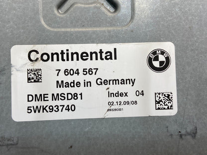 2007 to 2010 BMW N54 335i 535i Engine ECU ECM Computer Module 7604567 AE2291 DW2