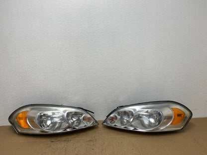 2006 - 2013 Chevrolet Impala Left+Right Set Headlights Halogen AB8410 DW0