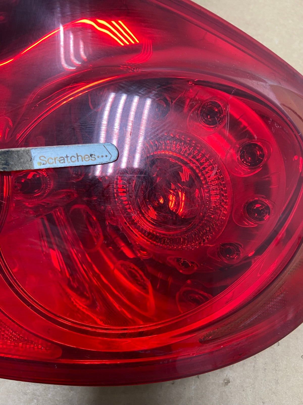 2007 to 2013 Infiniti G35 G37 Sedan Right Passenger Rh Tail Light AI3271 LK3