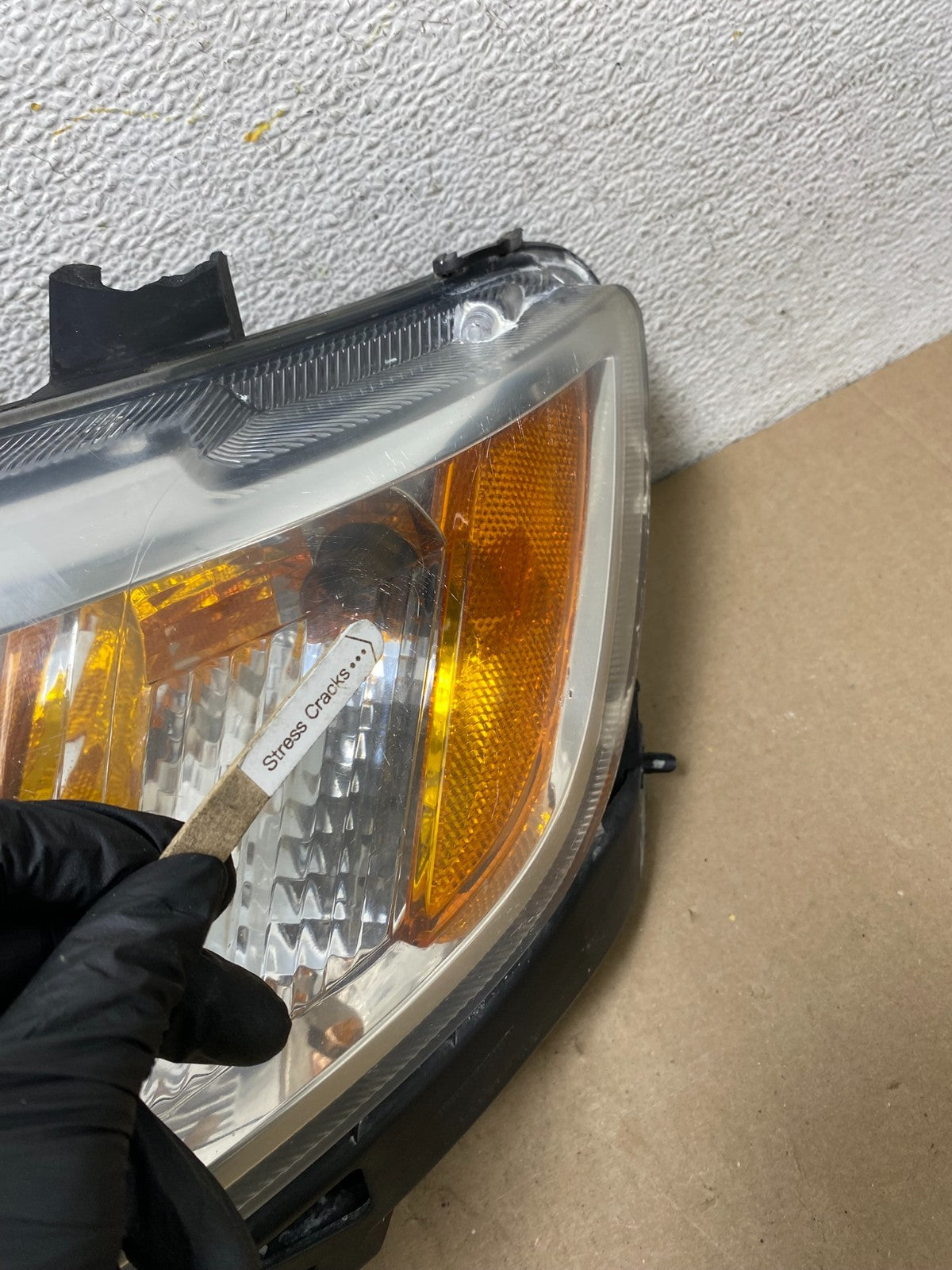 2007 2008 2009 2010 Ford Edge Headlight Left Driver Halogen AH6836 DW4