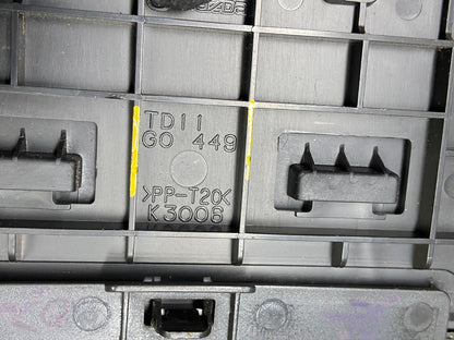 2007 to 2015 Mazda CX-9 Center Console Floor Shift Upper Cover Plate  t6332 DG5