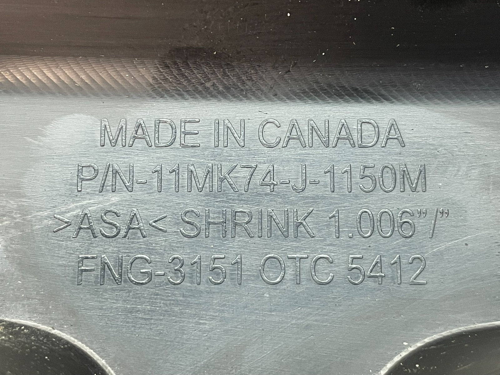 2011 to 2017 Jeep Patriot Front Bumper Upper Grille Grill AG7669 DG4