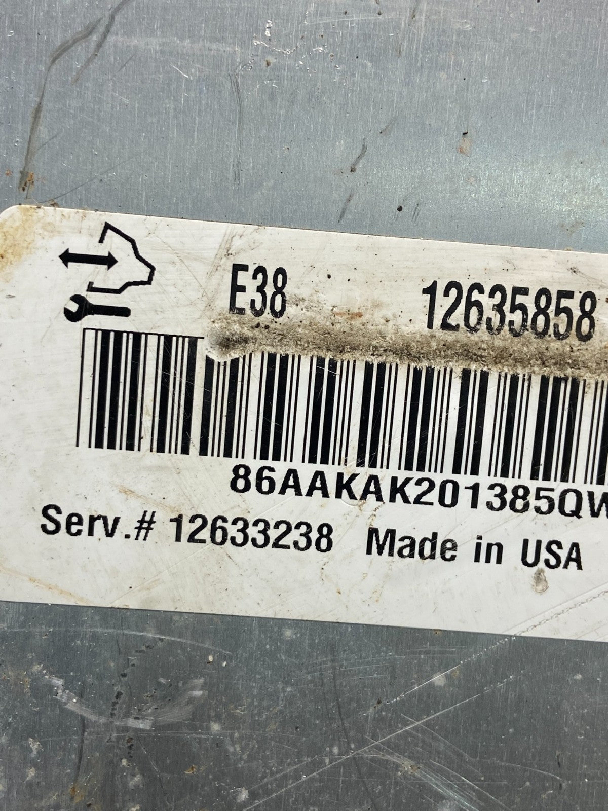 2010 2014 Chevrolet Express Savanna Engine Computer ECM ECU AF9262 DG2