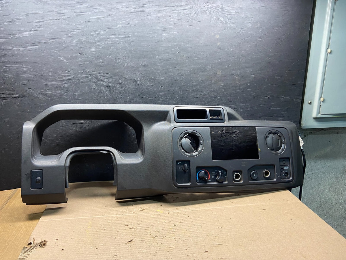 2009 - 2014 Ford E150 E250 Gauge Speedometer Cluster Radio Bezel Trim J4898 DG0