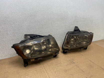 2011-2013 Jeep Grand Cherokee Left+Right Halogen Headlights AA6222 DW2
