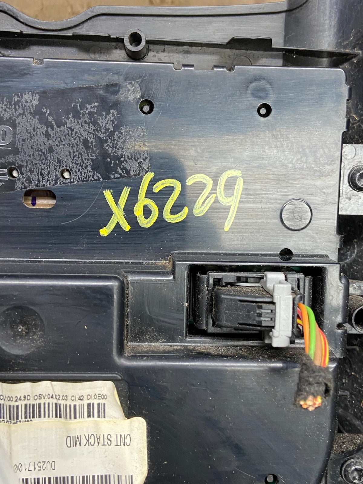 2011 Mini Cooper Heater AC Air Temperature Control Dash Trim Panel OEM X6229 DG5