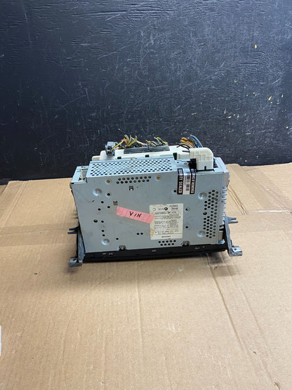 2003-2008 Jaguar S-Type Dash Climate A/C Temperature Radio AM/FM Panel AF2740 DG4
