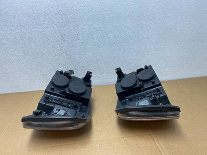 2002 to 2009 Gmc Envoy Left+Right Set Black Headlights Halogen AD0730 DW8