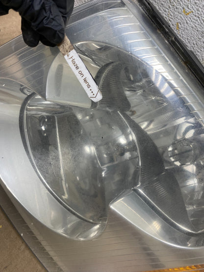2002 to 2009 Gmc Envoy Left+Right Set Headlights Halogen AH5964 DW6