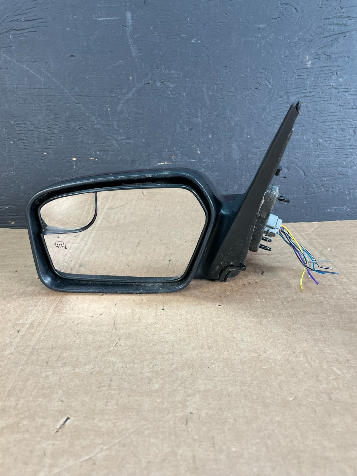 2011-2012 Ford Fusion Left Driver LH Side View Door Heated Mirror AE8340 DW7