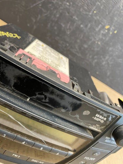 2006 to 2008 Toyota RAV4 Audio Equipment Radio Receiver AB9627 DG2