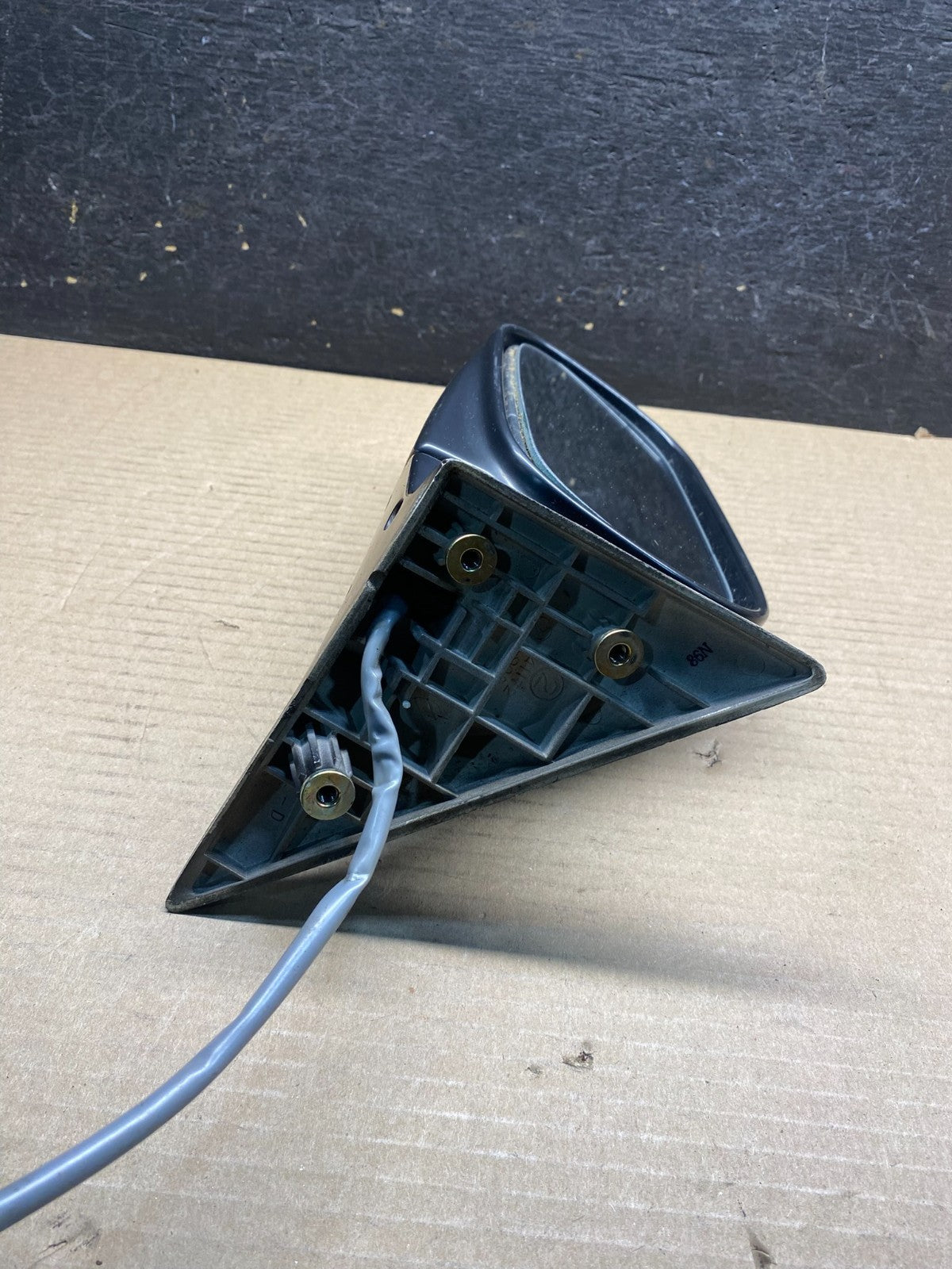 1993 to 1996 Subaru Impreza Left Driver LH Power Door Vier Mirror AH9669 DG4