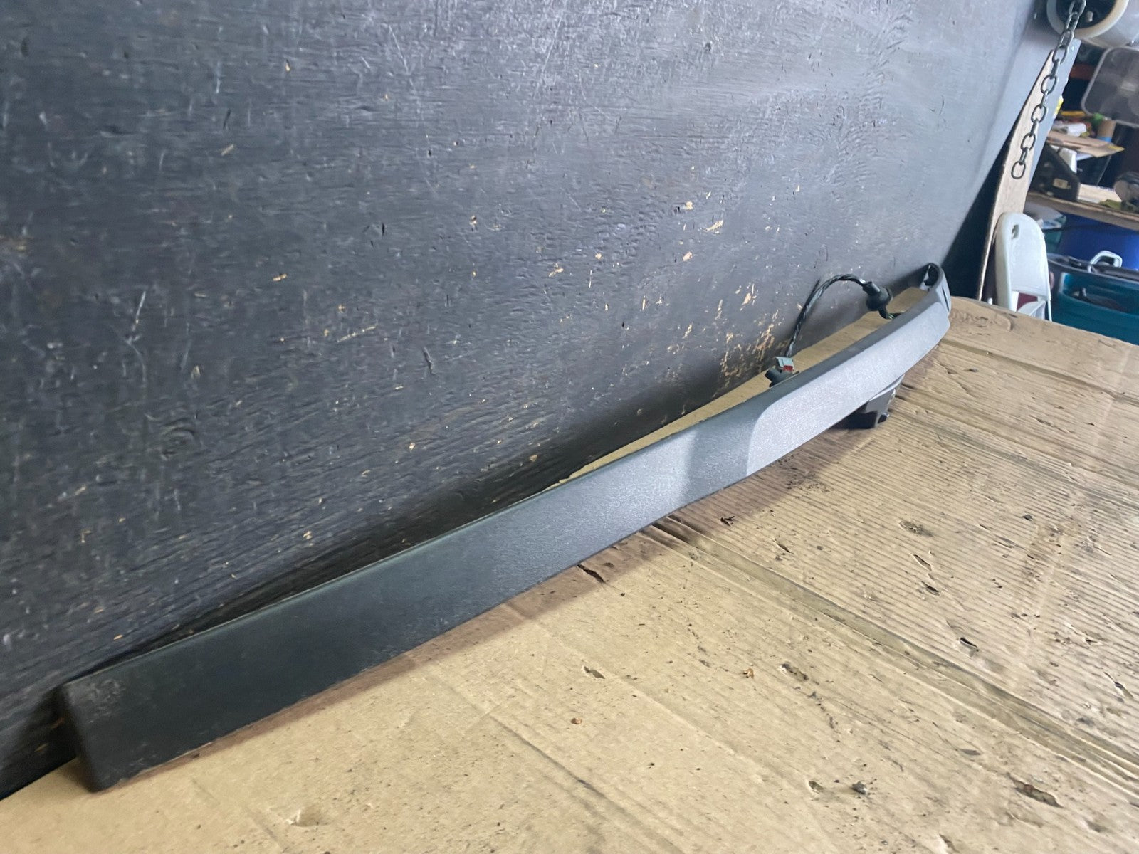 2016  2019 Ford Explorer Interceptor Rear Tailgate Molding With Camera S6024 DG2