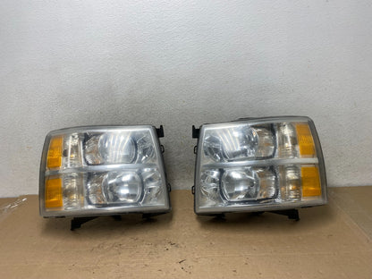 2007 to 2014 Chevrolet Silverado Left+Right Side Headlights AI1000 DW0