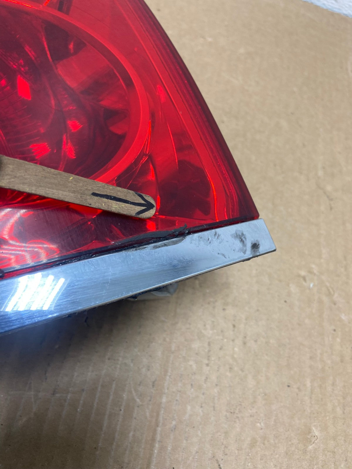 2008 to 2012 Buick Enclave Left Driver Side Lh Tail Light AG2018 LK4