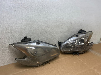Halogen 2009 to 2014 Nissan Maxima Left+Right Side Set Headlights Y8445 DW2