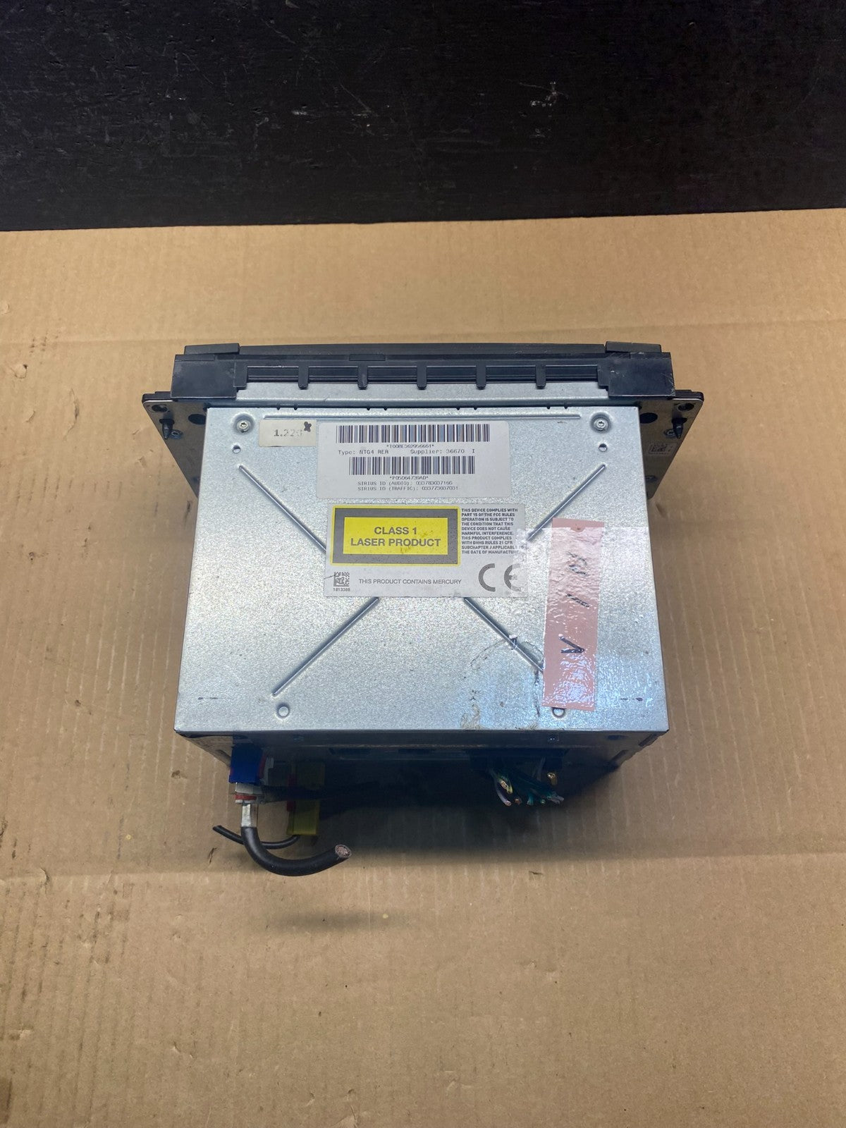 2008 2013 Jeep Dodge Chrysler Screen Display CD Player Satellite Radio AD1490 DG3