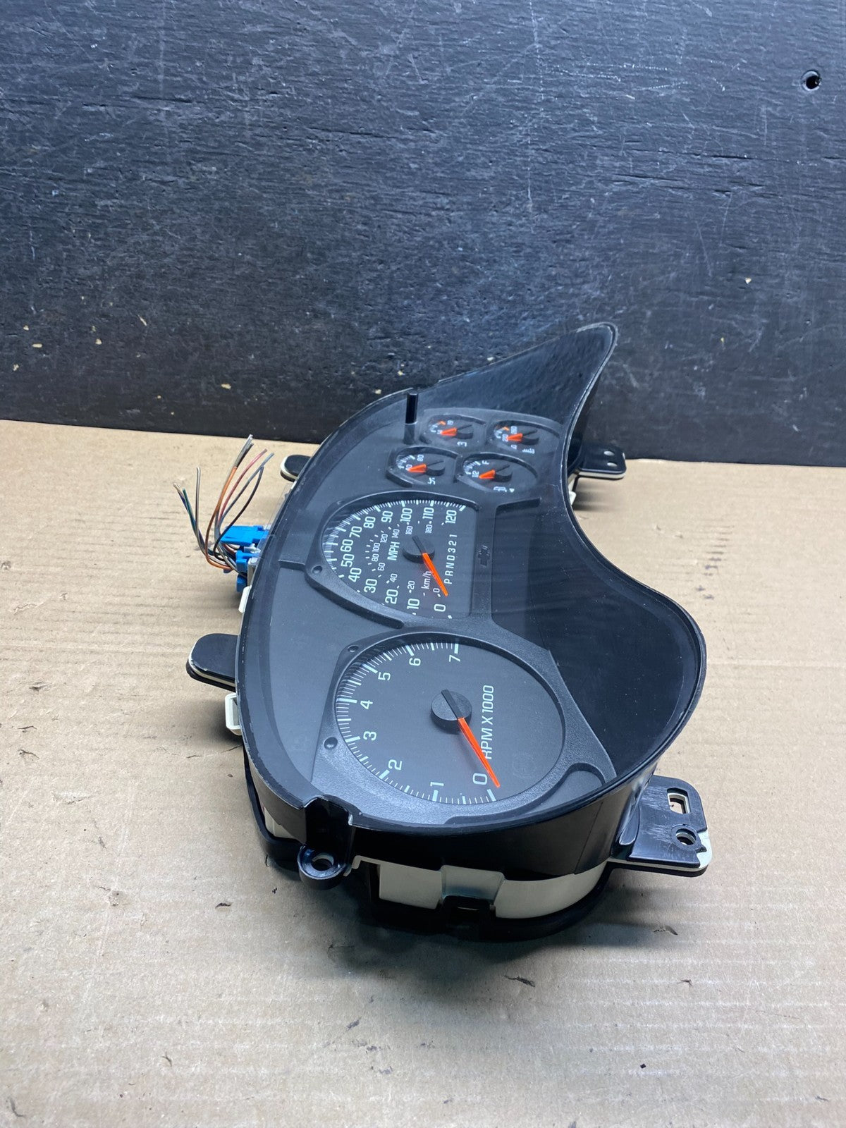 2006 2007 2008 Chevrolet Trailblazer Speedometer Cluster Gauge AH9775 DW1