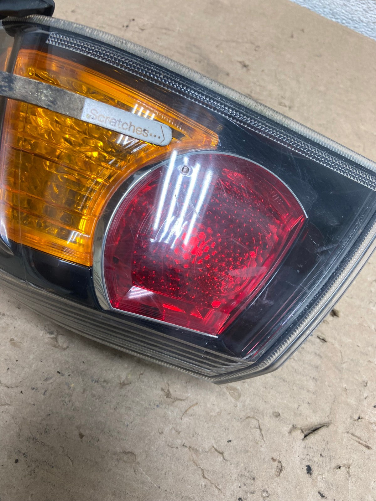 2008-2015 Mitsubishi Lancer Evo 10 X Right Passenger RH Tail Light AI1056 LK3