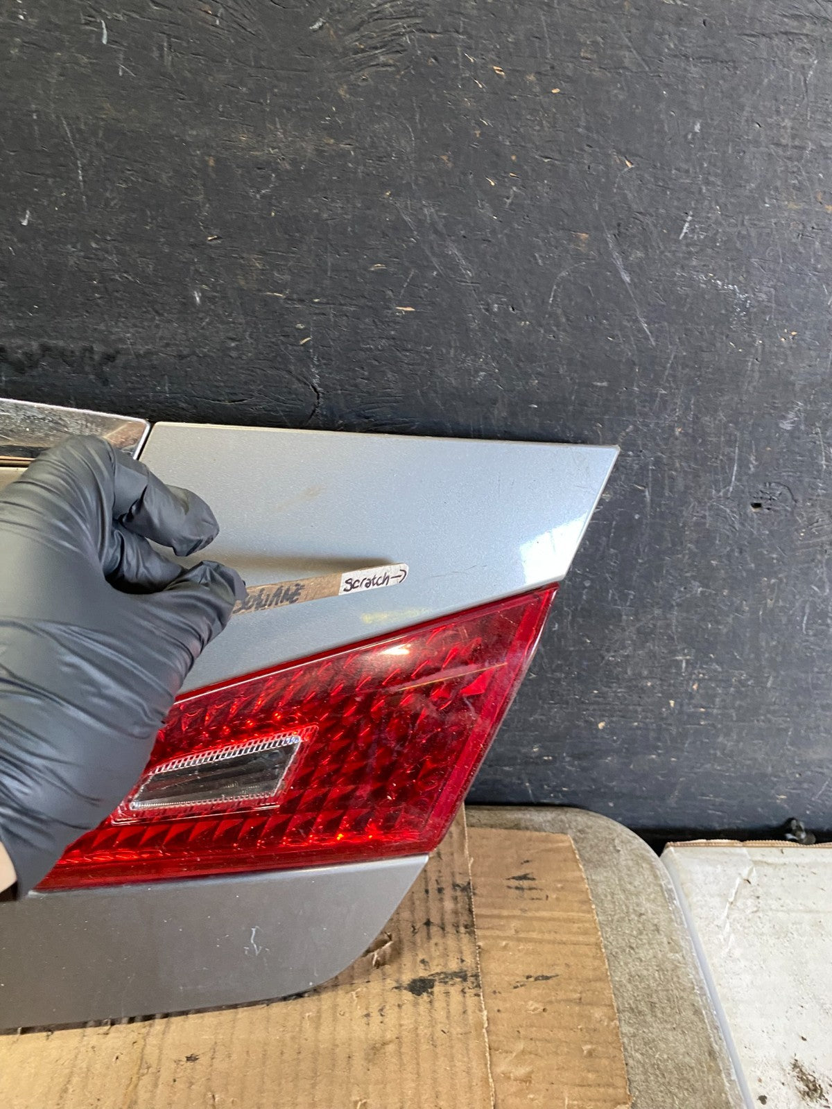 2008 to 2010 Infiniti M35 M45 Rear Trunk Panel Trim Molding OEM Q0358 DG7