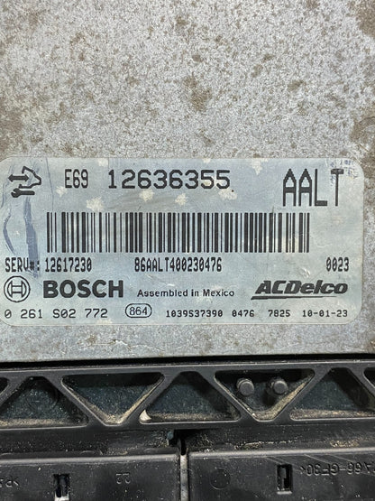 2010 2011 GMC Acadia Traverse Engine Control Module ECM ECU 12636355 AG9395 DW2