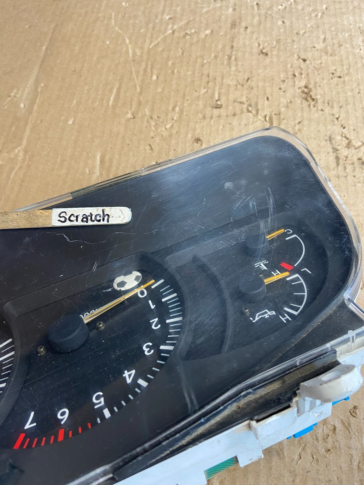 2000 to 2002 Toyota Tundra Speedometer Cluster Gauge AF15943