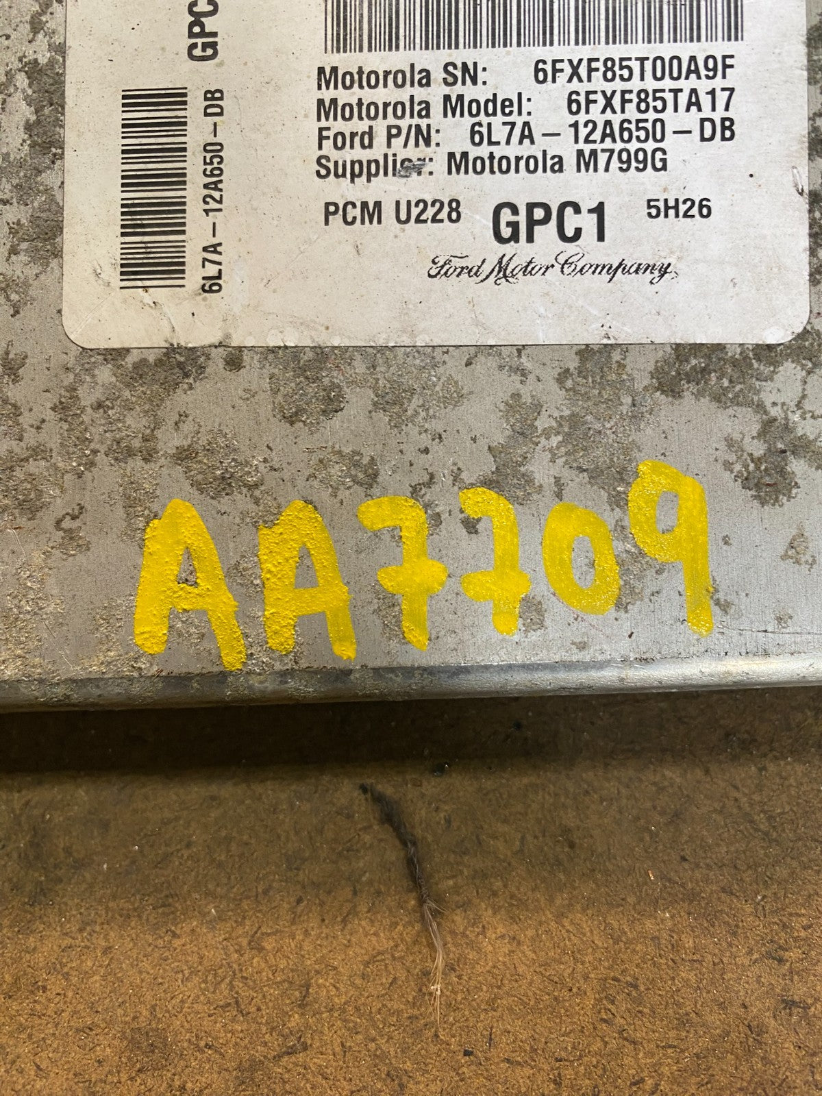 2006 Lincoln Navigator  Computer Engine Control ECM 6L7A-12A650-DB AA7709 DG3