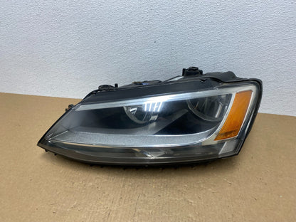 2011 to 2014 Volkswagen Jetta Left Driver LH Headlight Halogen TYC AC1299 DW0