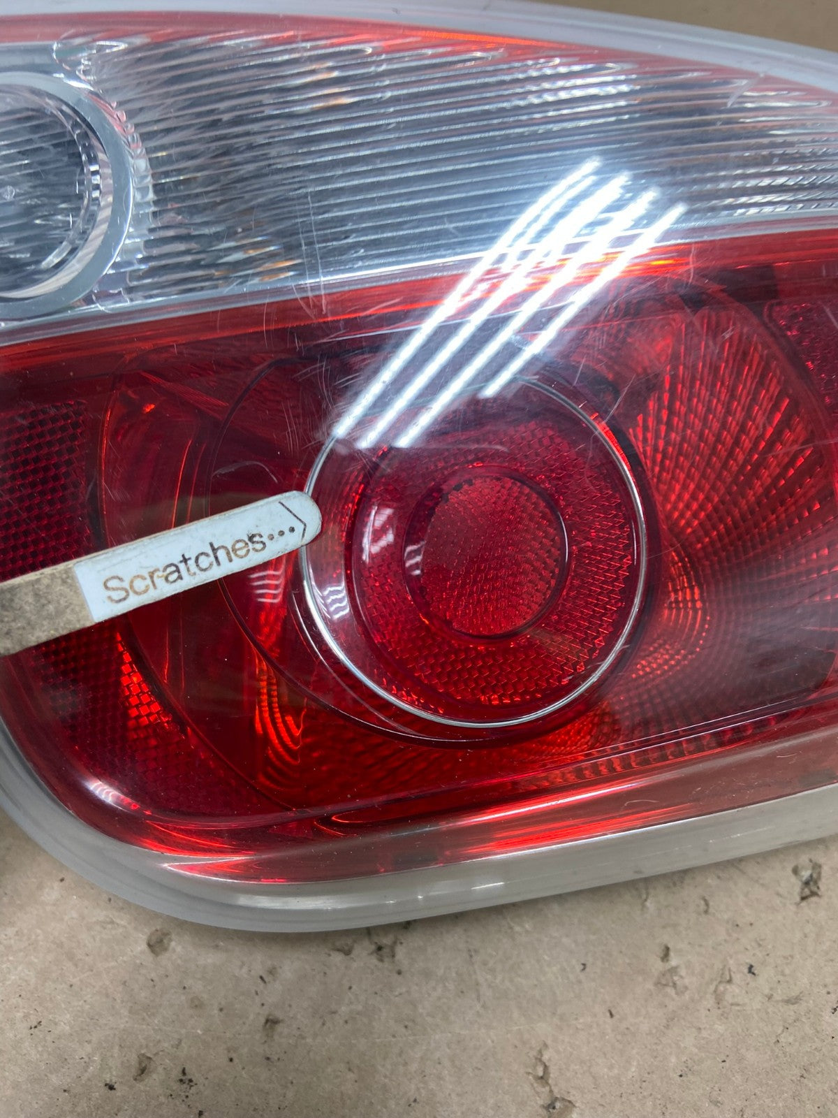 2012-2017 Fiat 500 Right Passenger RH Side Tail Light AG4288 LK3