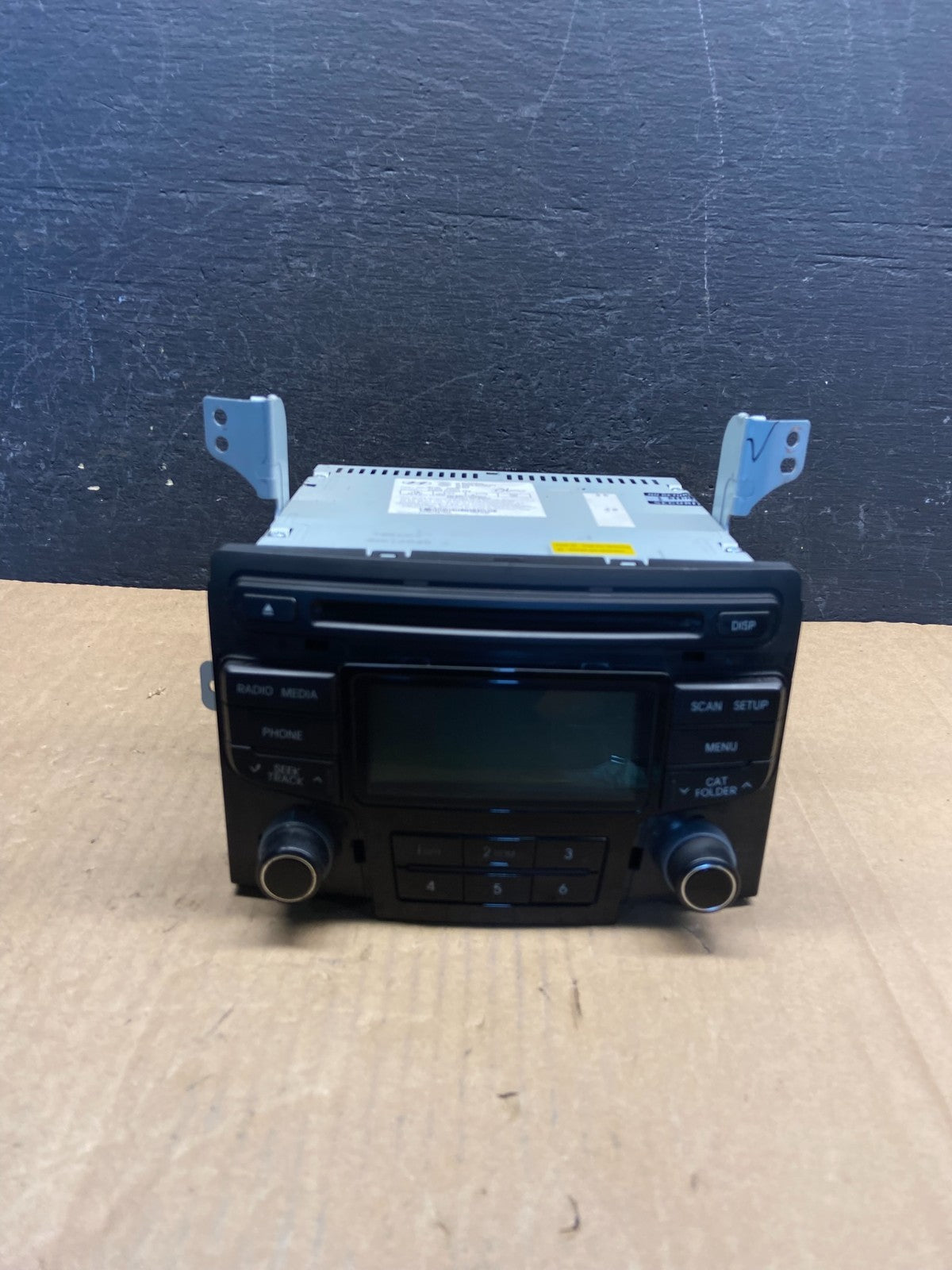 2012 to 2014 Hyundai Sonata Radio CD Player Screen Display AG1511 DW0