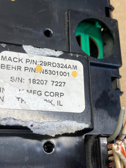2008 to 2018 MACK CHU612 CXU613 A/C Heater Climate Control Switch AH12324
