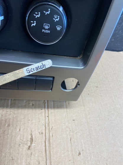2008 to 2012 Jeep Liberty Dash Climate Temperature Control Radio Bezel AE3965 DG3