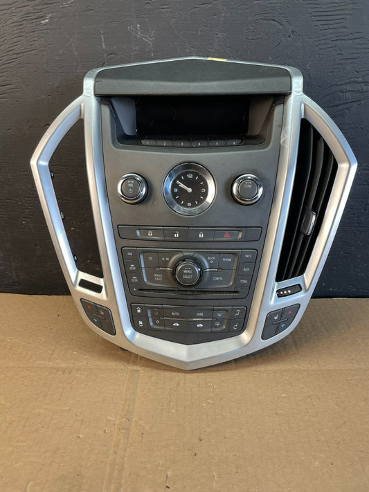 2011-2012 Cadillac SRX A/C Heater Radio Climate Control Panel Bezel OE AC2280 DG0