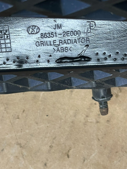 2005 to 2008 Hyundai Tucson Front Upper Grille Grill Oem AA5973 DG8