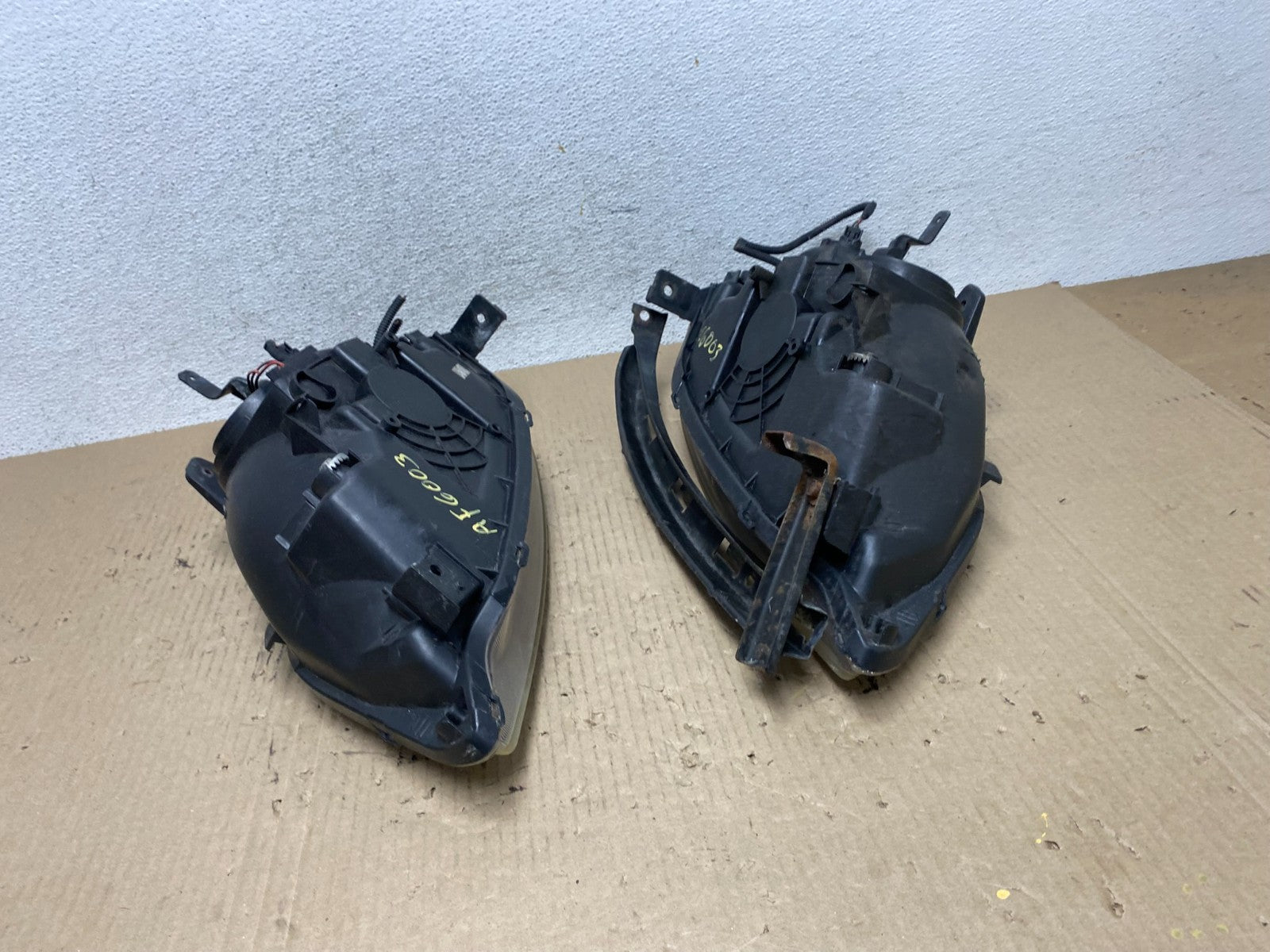 2001 - 2003 Honda Civic Coupe Headlights Halogen Left+Right Side AF6003 DW10