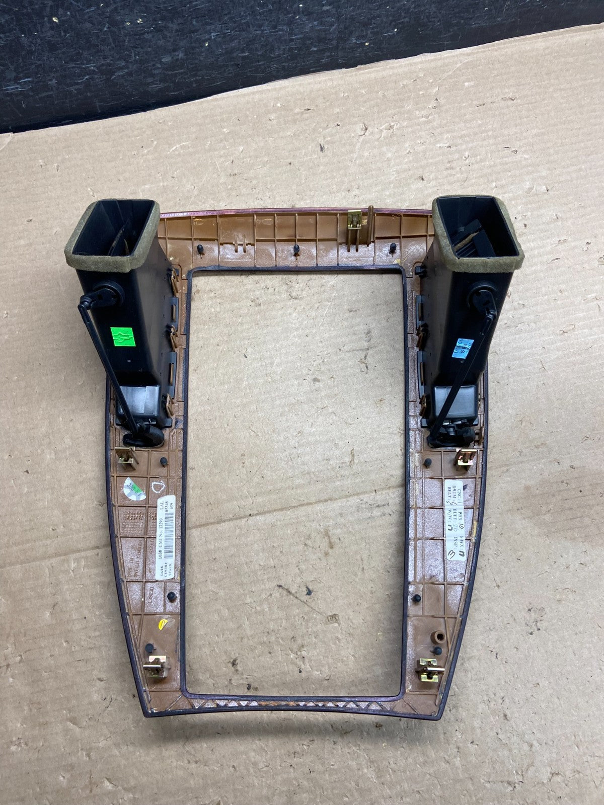 2007-2011 Cadillac STS Center Dash Trim Radio Bezel Vent Wood AH3780 DG6