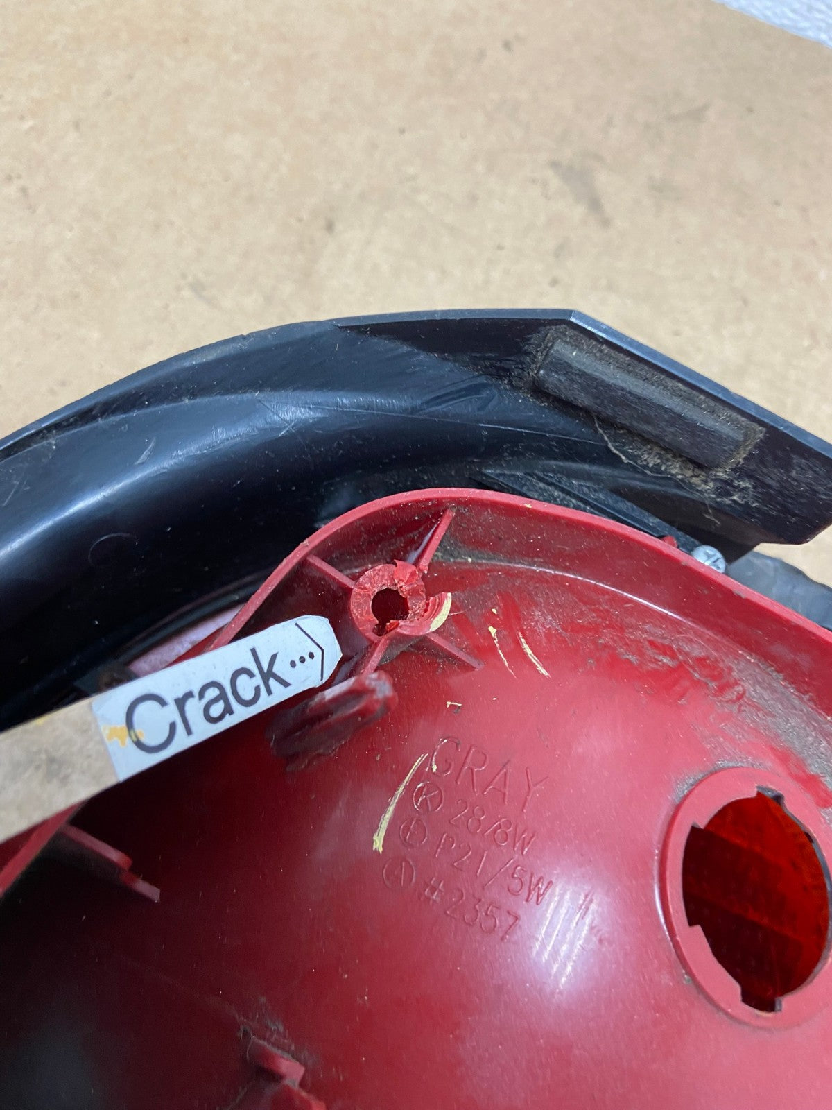 1999 2000 2001 Hyundai Sonata Left Driver Side Tail Light AC2978 LK6