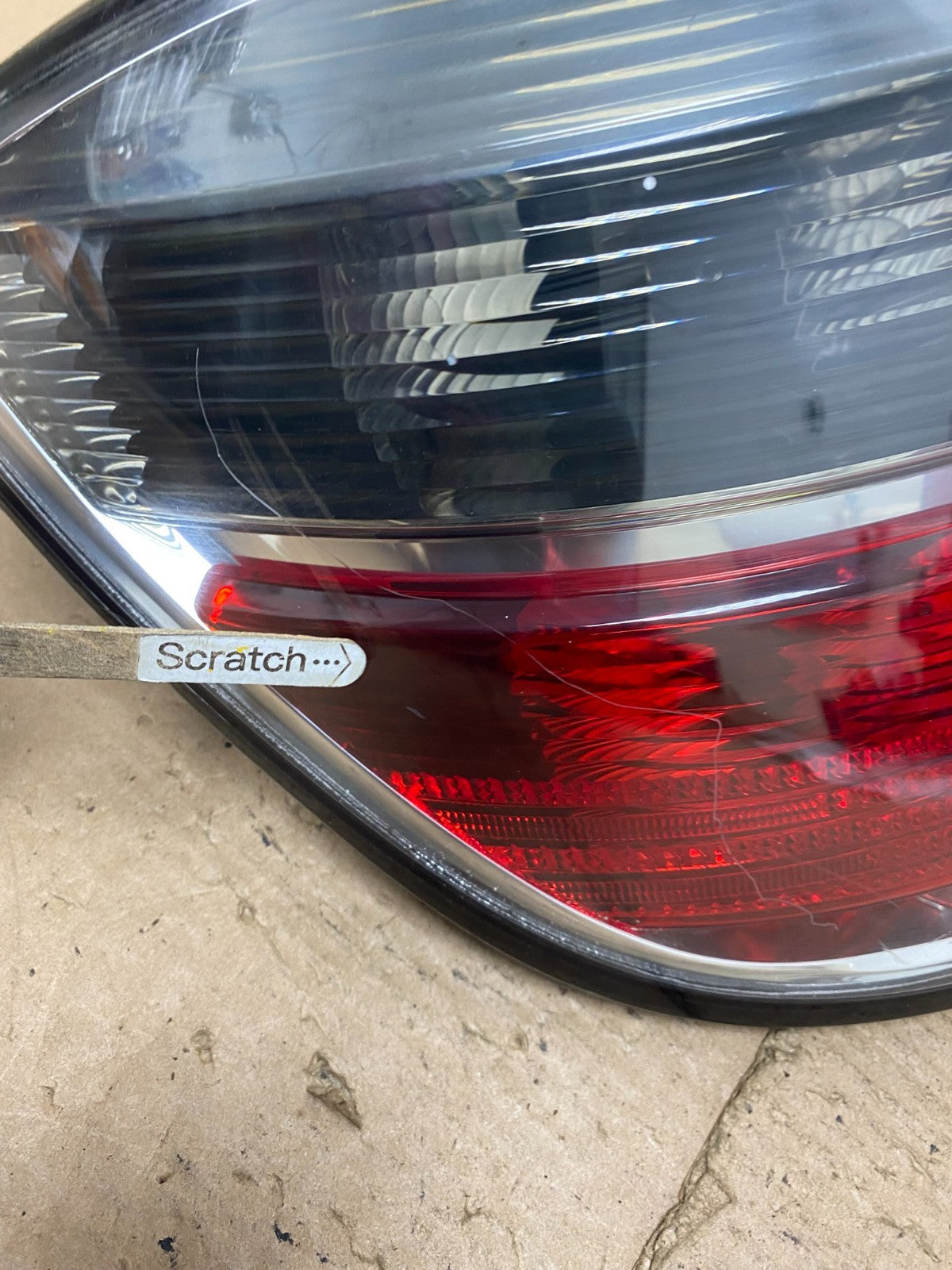 2008 2009 Saturn Astra Left Driver LH Side Tail Light p4386 DG3
