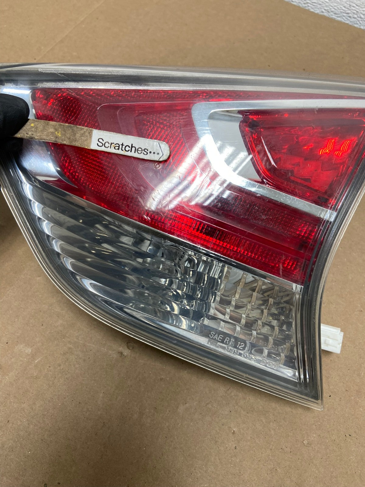 2014-2016 Nissan Rogue Right Passenger Side Tail Light Inner AC5545 LK3