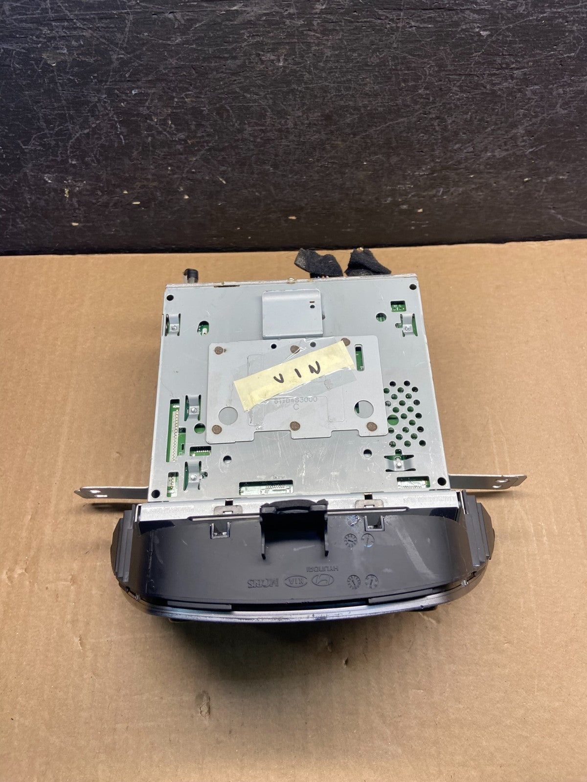 2011-2013 Hyundai Elantra Center Radio Climate Control Air Vent Bezel AF9383 DG4