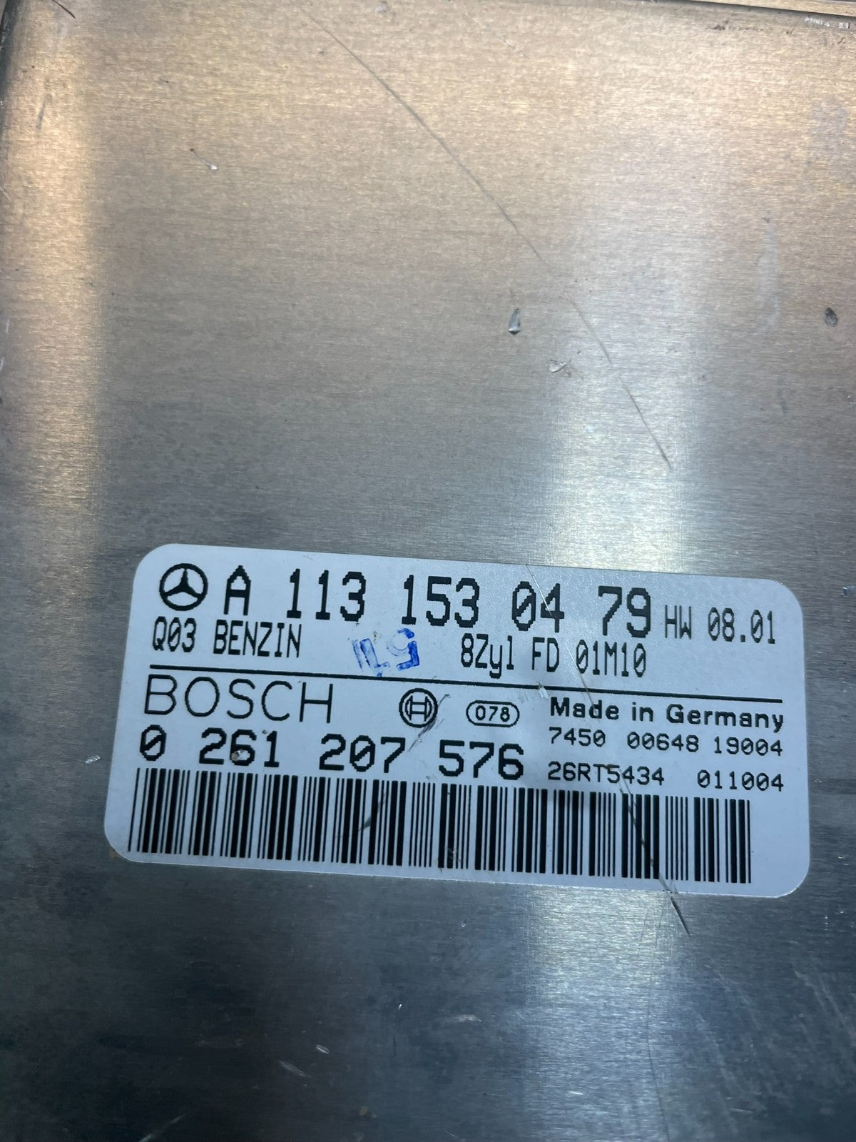 2003 to 2006 Mercedes CL500 CLK500 ECU ECM Engine Control Module OEM X4611 DG3