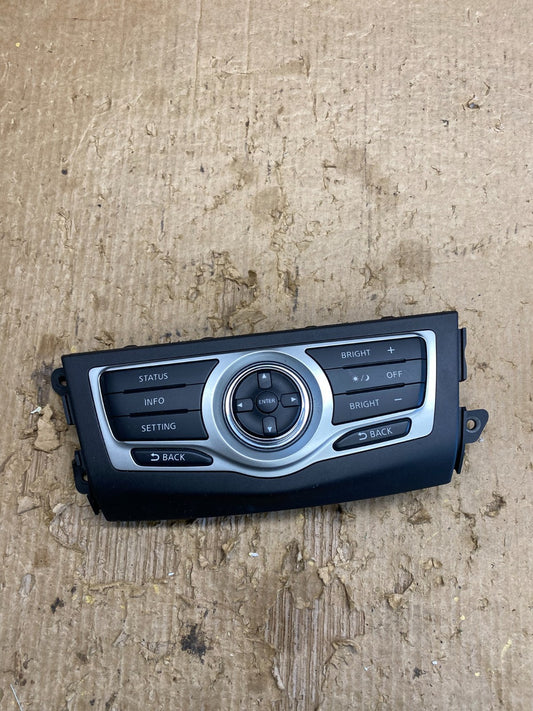 2009-2014 Nissan Murano AM FM Radio CD Control Panel z9961 DG0