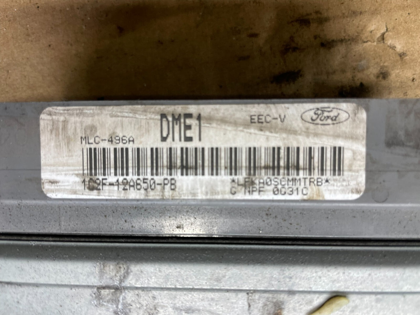 2001 Ford E250 E350 5.4L Van Engine Control Computer 1c2f-12a650-pb O8467 DG2