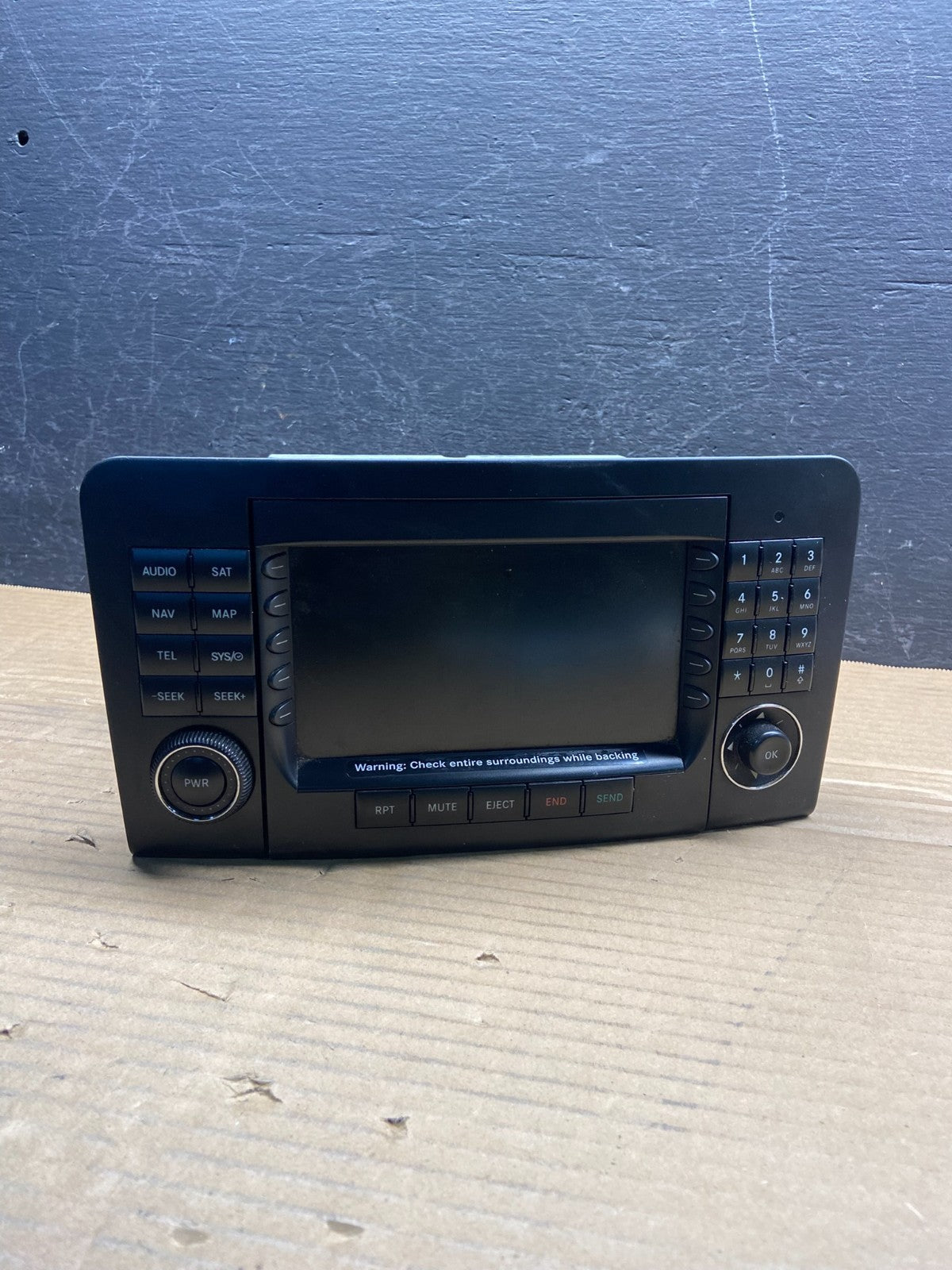 2006 2007 2008 Mercedes ML350 GL450 Radio Navigation Screen Display ae2545 DG0