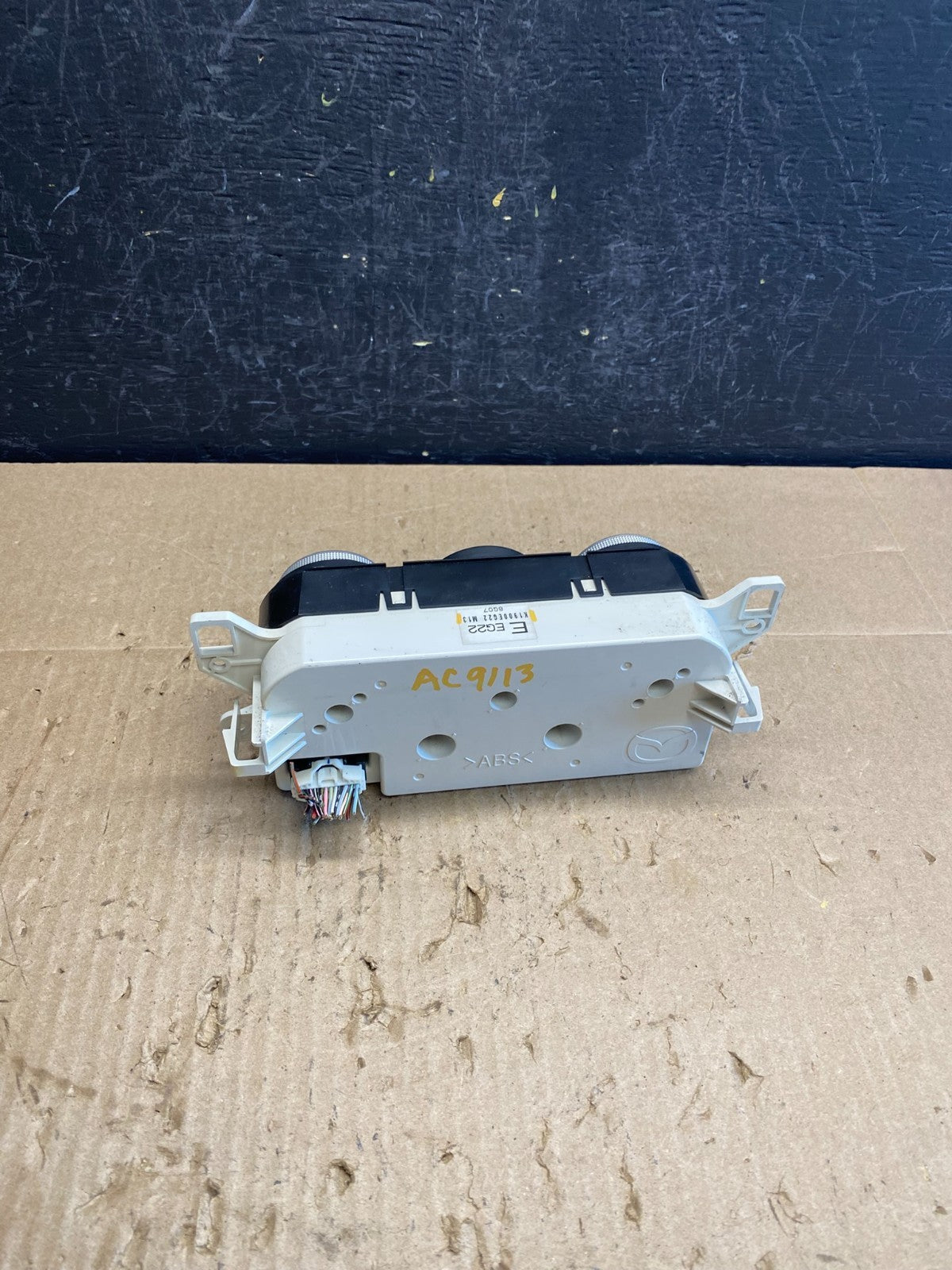 2007 2008 2009 Mazda CX-7 Climate Control A/C Heater Panel AC9113 DG3