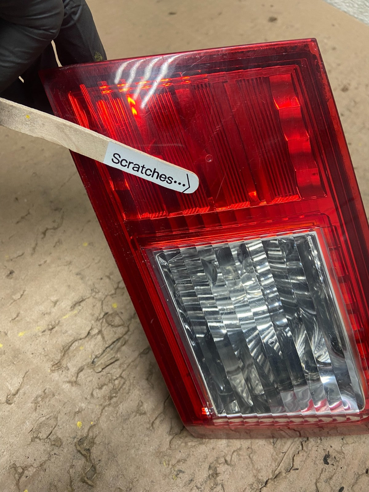 2009 to 2014 Acura Tsx Sedan Right Passenger Tail Light Inner Y4874 DW3
