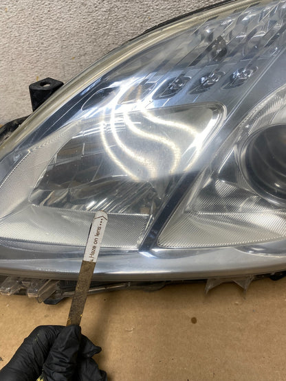 2010 - 2011 Toyota Prius Left Driver LH Blue Halogen Headlight AH8202 DW4