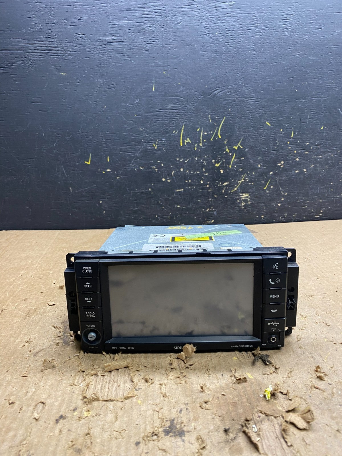 2008 2013 Jeep Dodge Chrysler Screen Display CD Player Satellite Radio Z7558 DG0